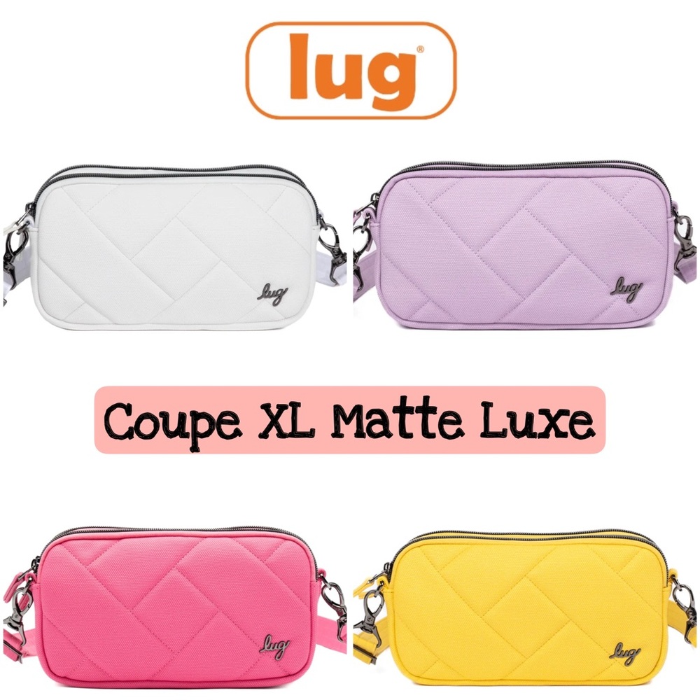 Lug Coupe XL Matte Luxe VL Convertible Crossbody Bag NWT